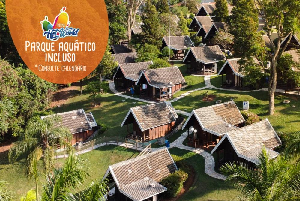 Cabana'S Hotel - Thermas Hot World Monte Sião Kültér fotó